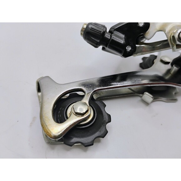 NOS SHIMANO ALTUS A10 REAR MECH DERAILLEUR VINTAGE OLD 7 SPEED RD-AT10 LONG CAGE - Picture 10 of 11